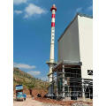 power station CFB free-standing chimney